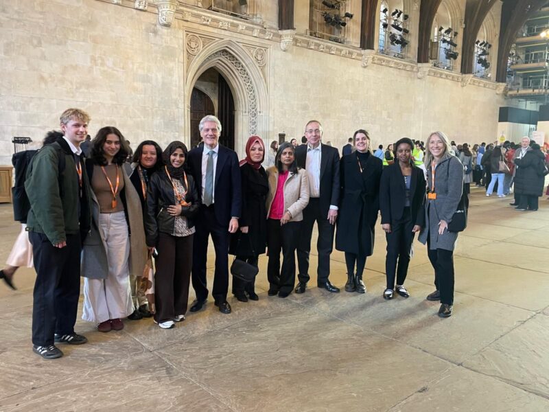With west London MPs meeting West London Welcome in Parliament. 