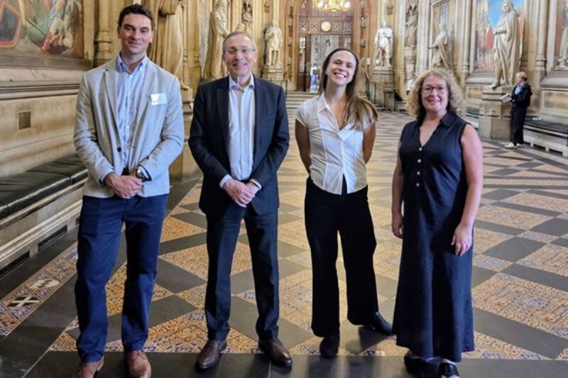 In Parliament with the staff of THIS. 